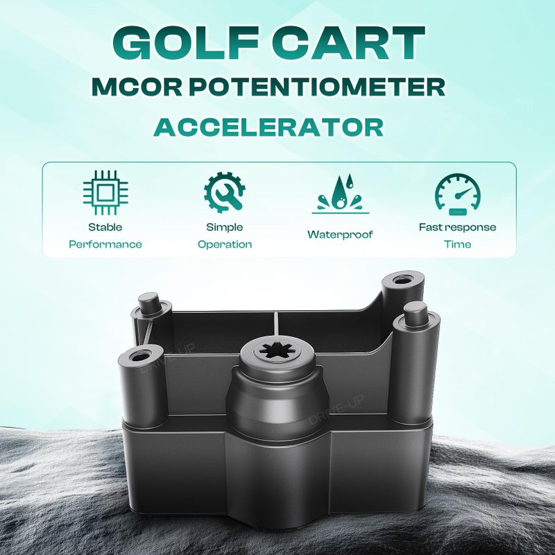 Drive-up Club Car DS MCOR Potentiometer Accelerator, Golf Cart MCOR Motor Controller for Club Car 2001-2011 Electric Golf Cart, Club Car Speed Controller OEM 1021011-01 - Image 2